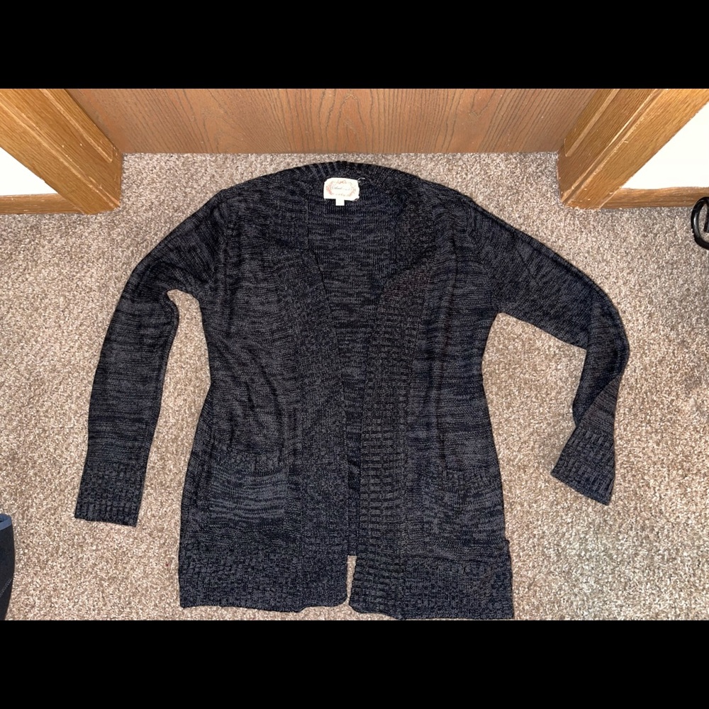 Gray sweater